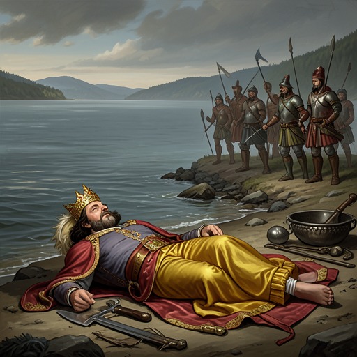 Rama and the Ocean from "Ramayana". This thread follows Ráma’s attempt to secure a crossing, his threat when patience fails, and the bridge that carries the army to Lanká.
