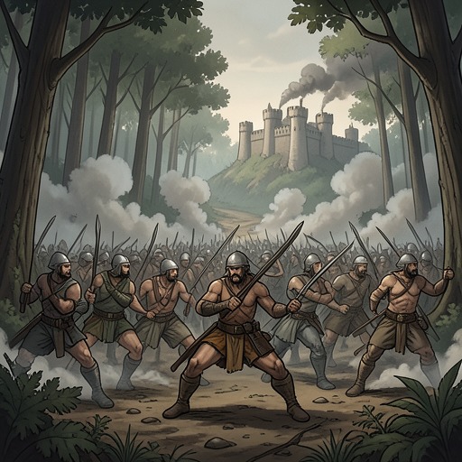 The War for Lanka from "Ramayana". This thread traces how Ráma’s army besieges Lanká, suffers setbacks, and overcomes the giant king’s strongest defenders.