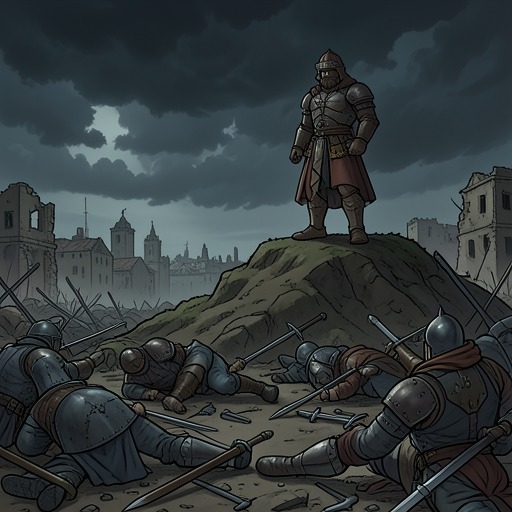 The Fall of Lanka’s Heroes from "Ramayana". This thread follows the successive losses that leave Rávaṇ increasingly isolated before Ráma’s final victory.