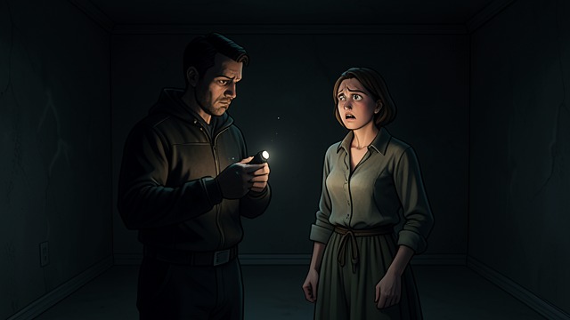 A Secret in the Dark from "Firestarter". Trust Built in Darkness A Shared Vulnerability When the storm knocks out power across the Shop compound, Charlie and Rainbird are trapped in darkness.
