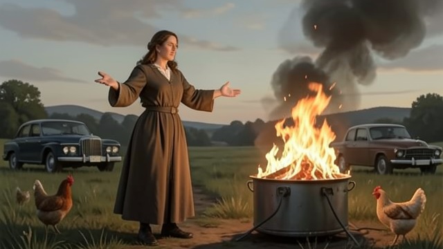The Farm’s Burning Line from "Firestarter". The Farm’s Burning Line Necessity and consent When Charlie senses that the agents intend to kill her father, Andrew asks whether she can stop them.