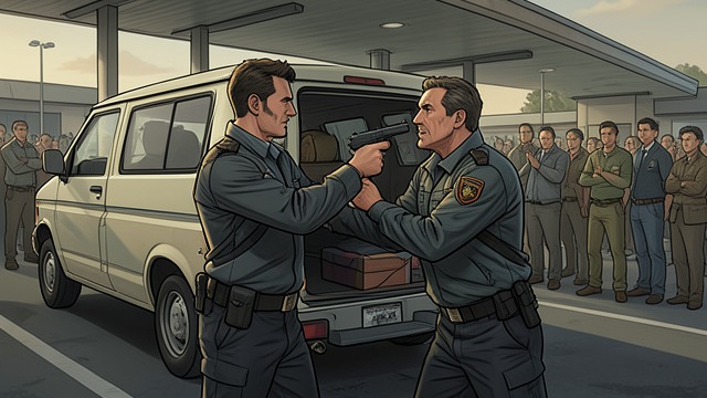 A Rescue at the Rest Stop from "Firestarter". A father turns back toward danger Finding the van Andrew follows a hunch along the turnpike and finds Charlie with two Shop agents at a rest stop.