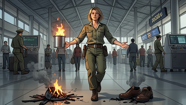 The Airport Accident from "Firestarter". The Airport Accident An attempt to help While Andrew is incapacitated by the push, Charlie gathers money from airport pay phones because her father needs…