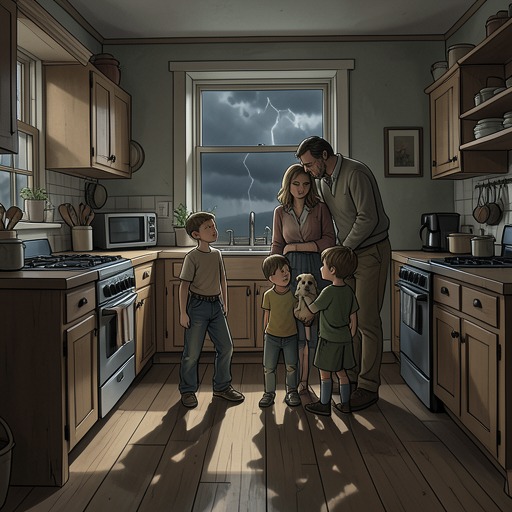 The Manderses Enter the Conflict from "Firestarter". This flow traces how Irv and Norma’s decision to shelter the McGees turns ordinary hospitality into a test of conscience under coercion, renewed danger, and…