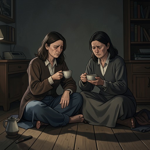 Amaia and Engrasi’s Shelter from "Legado en los huesos". This thread follows Engrasi’s lasting role as Amaia’s safe refuge, confidante, and family anchor, culminating in the cost of that protective bond.