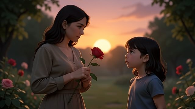 The Garden Confrontation from "The Sky Is Everywhere". The Garden Confrontation An anger long delayed Gram confronts Lennie for cutting her roses and for acting as though her grief is the only grief in the…