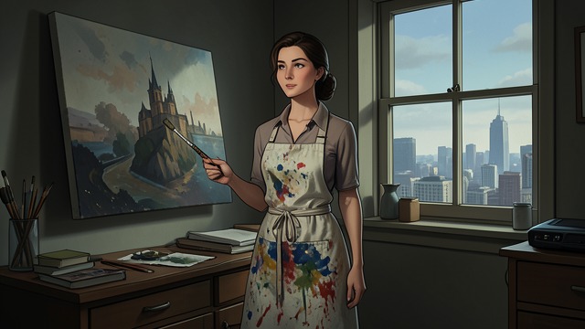 Gram’s Other Restlessness from "The Sky Is Everywhere". Gram’s Other Restlessness A hidden outlet Uncle Big suggests that Gram may have contained her own restlessness in the art room.