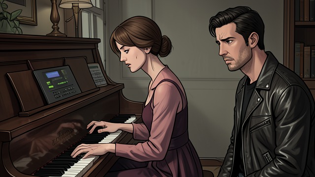 A New Musical Connection from "The Sky Is Everywhere". A New Musical Connection Joe’s challenge Joe Fontaine notices that Lennie has technique but holds back emotionally when she plays.