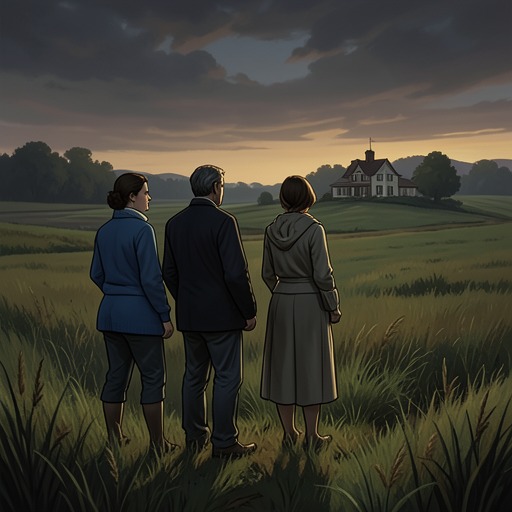 The Double Loss of the Walker Family from "The Sky Is Everywhere". This flow traces how Bailey’s death intensifies the family’s older wound of Paige’s disappearance and eventually prompts a more honest understanding.