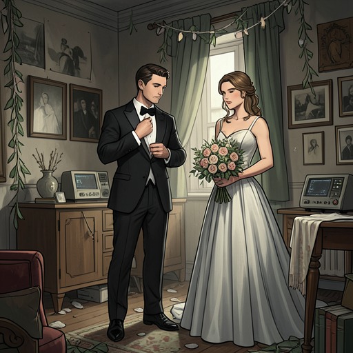 The Wedding and Uncle Big’s Rules from "The Sky Is Everywhere". This flow follows Uncle Big’s comic romantic habits and the family’s return to celebration through preparations for his wedding.