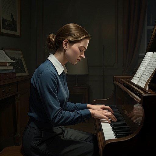 Music as Emotional Language from "The Sky Is Everywhere". This flow traces music’s movement from an intimidating test of talent to Lennie’s chosen language for grief, connection, and ambition.