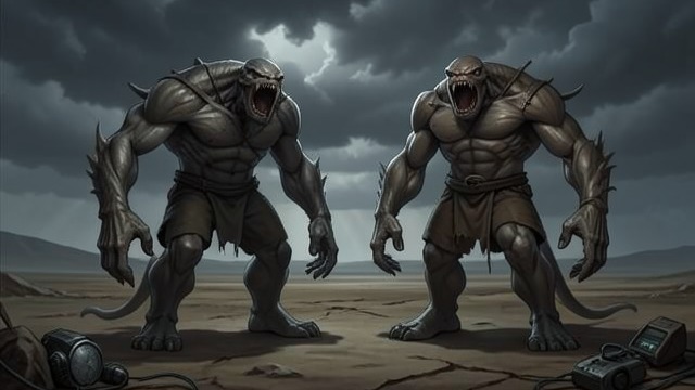 The Great Beasts from "Book of Job". The Great Beasts Behemoth and Leviathan God describes immense creatures beyond ordinary human mastery.