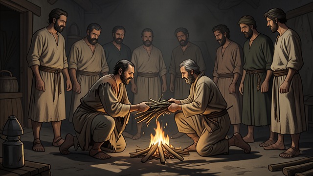 Divine Rebuke from "Book of Job". Divine Rebuke Judgment God tells Eliphaz and his companions that they have not spoken rightly and orders them to offer sacrifices.