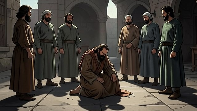 God Rebukes the Defenders from "Book of Job". God Rebukes the Defenders Unexpected Verdict God condemns the friends' speech and identifies Job as having spoken rightly in comparison with them.