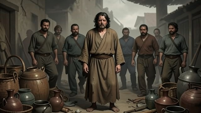 Property and Children Lost from "Book of Job". Property and Children Lost Sudden Reversals Successive messengers report disasters that destroy Job's wealth and kill his children.