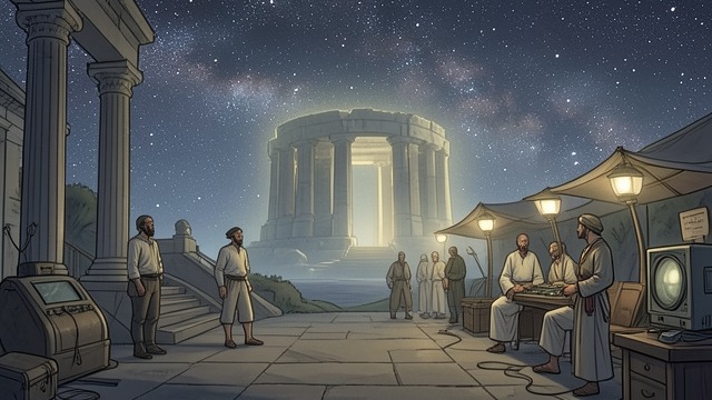 Stars and Foundations from "Book of Job". Stars and Foundations Creation God asks Job about the earth's foundations and recalls the morning stars rejoicing.