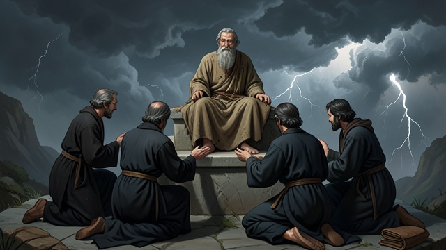 God's Rebuke from "Book of Job". God's Rebuke Verdict God tells the friends that they have not spoken rightly and requires offerings from them.