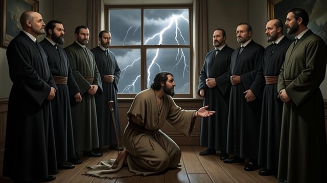 The Accusation Reversed from "Book of Job". The Accusation Reversed Outcome Job remains devoted through loss and illness, then prays for the friends who have condemned him.