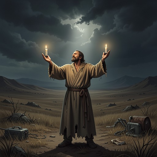 Job's Demand for a Hearing from "Book of Job". This thread follows Job's repeated efforts to reach God, establish the truth of his conduct, and receive a response despite divine hiddenness.