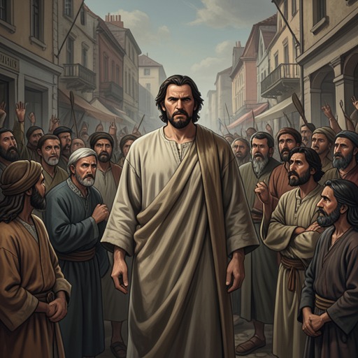 Job's Transformation Under Pressure from "Book of Job". This character arc traces Job from respected benefactor to bereaved sufferer, forceful challenger, and humbled intercessor.