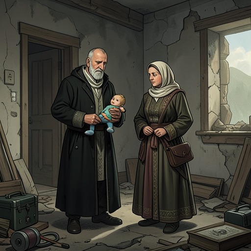 Job and His Wife in Shared Ruin from "Book of Job". This thread traces the limited but revealing connection between Job and his wife as catastrophe gives way to a brief clash over whether life can still be…