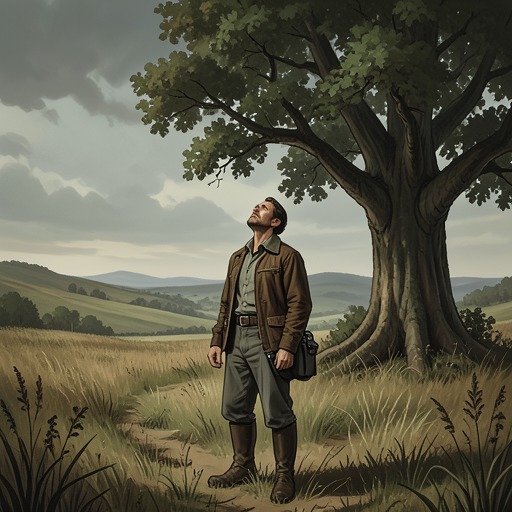 Job's Changing Relationship with God from "Book of Job". This thread follows Job's movement from reverent acceptance through anguished confrontation to humility and renewed participation in divine mercy.