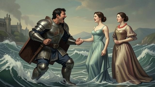 Anger on the River from "Undine". The Warning Ignored Disturbance and Fatigue On the journey toward Vienna, the water spirits repeatedly disturb the boat.