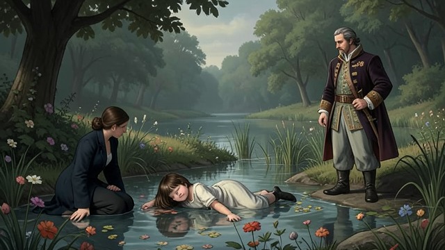 The First Song from "Undine". An Orphan’s Public History A Child by the Water Undine sings of an infant found among flowers after the lake has carried her to an unfamiliar shore.
