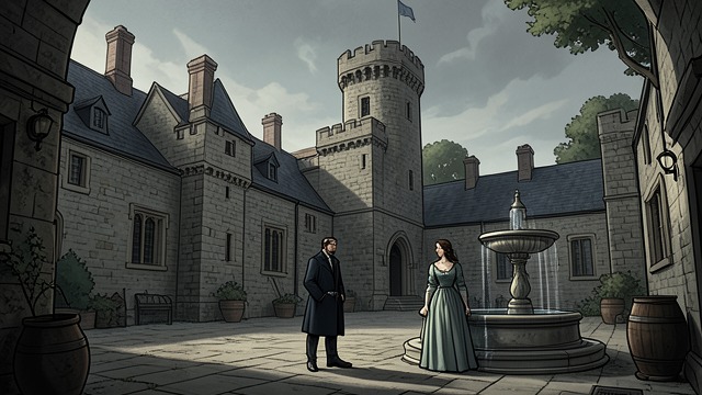 The Castle’s Household from "Undine". A New Home Takes Shape Marriage and Hospitality Sir Huldbrand brings Undine to Ringstetten Castle and later welcomes Bertalda.