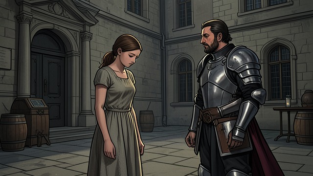 The Fall from Rank from "Undine". An Orphan Again A Changed Household The duke and duchess withdraw their protection after Bertalda’s cruel treatment of her parents.