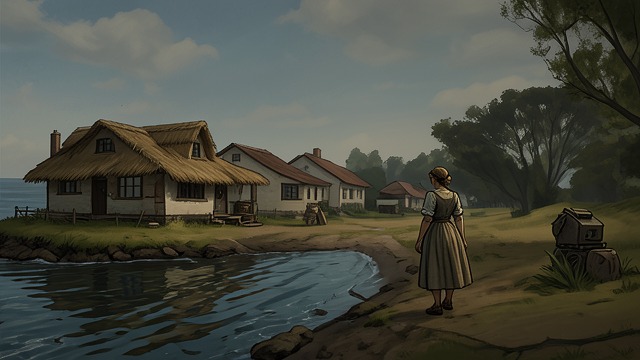 An Island Home from "Undine". Isolation Becomes Intimacy The Flooded Boundary The rising brook makes the peninsula an island, delaying Sir Huldbrand’s departure.