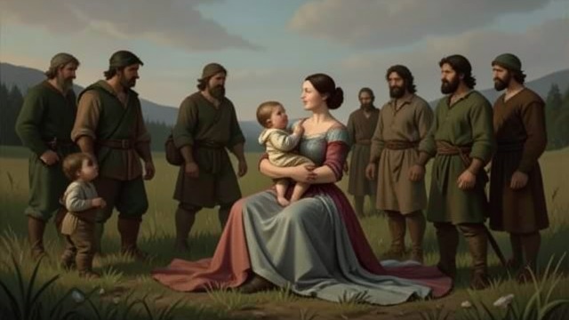 The Missing Infant from "Undine". The Lost Beginning A Mother’s Vigil The fisherman’s wife sits with her infant beside the lake, then loses the child when it reaches toward the water.