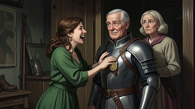 The First Encounter from "Undine". A Bold Welcome Undine Appears Undine enters laughing and immediately fixes her attention on Sir Huldbrand.