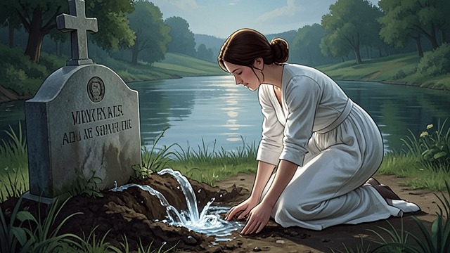 The Soul’s Last Tears from "Undine". The Cost of Spiritual Feeling An Irreversible Embrace Undine returns after the fountain is opened and embraces Sir Huldbrand.