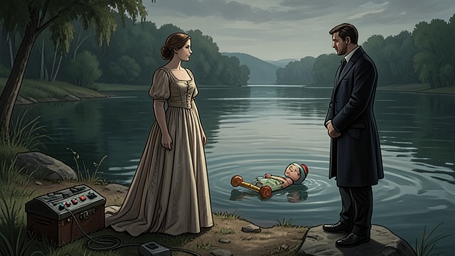 The First Bereavement from "Undine". Parents Without Their Child A Sudden Loss The fisherman’s infant daughter slips from her mother’s arms into the lake.