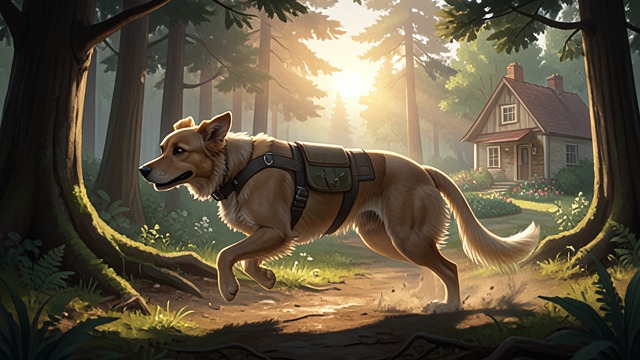 A Forest Restored from "Dingo". Returning to Open Country The Move The narrator rents a rural house near Fontainebleau, where an unfenced garden opens onto the forest.