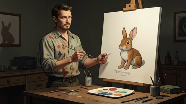 A New Identity from "Dingo". The Businessman Becomes a Painter A Surprising Claim Barque announces that he has become a painter and earned a third medal at a salon.