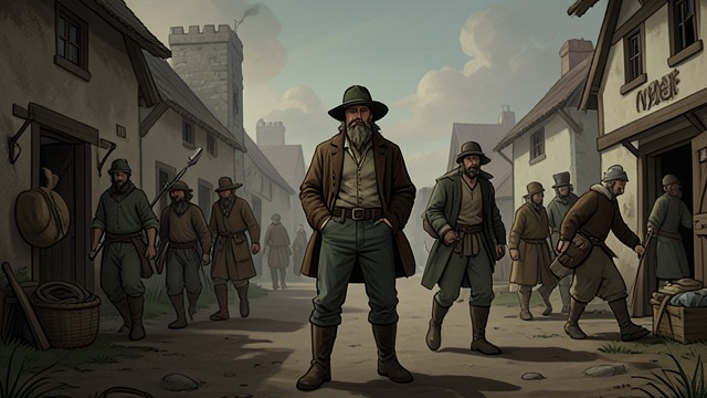 The Outsider’s Welcome from "Dingo". A Foreigner in the Village Suspicion at Arrival The narrator encounters distrust and obstruction despite arriving with hopes of being useful to local people.