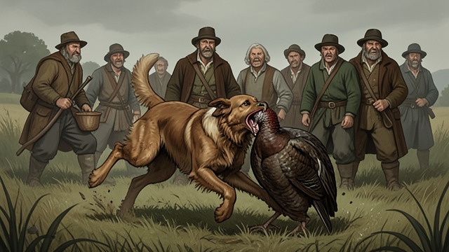 Village Animals Lost from "Dingo". Hunts Across Ponteilles Escalating Raids Dingo kills turkeys, peacocks, rabbits, waterfowl, and animals belonging to neighboring households.