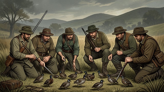 The Partridge Society from "Dingo". Sport Depends on Control Managed Expectations Hunters have counted the partridges and prepared for a season of organized pursuit.