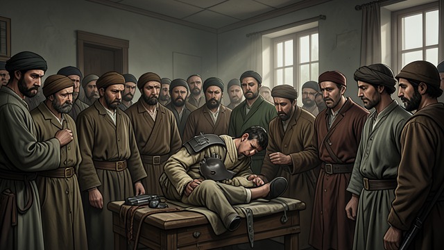 The Villagers’ Bloodlust from "Dingo". Punishment as Entertainment A Crime Becomes a Show The crowd travels to see the accused and calls for death while buying food and circulating through the town.