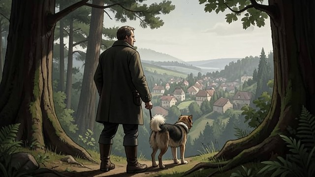 Leaving Ponteilles from "Dingo". Escape from Ponteilles A Last Breaking Point Dingo’s bite of Joseph Velu and continuing attacks on uniformed men intensify the danger to both dog and owner.