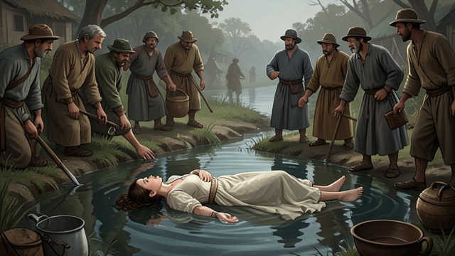 Madame Joliton’s Death from "Dingo". The Aftermath of Fraud A Mob at the Office Enraged residents storm the notary’s office, demand their money, and assault Mme Joliton despite her helplessness.