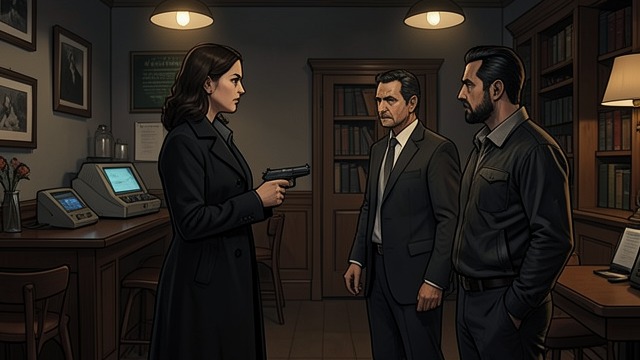 The Mask Falls from "Why Didn't They Ask Evans". The Mask Falls The final attempt Moira leads Bobby and Frankie to the Orient Cafe and diverts them by claiming Roger is outside.