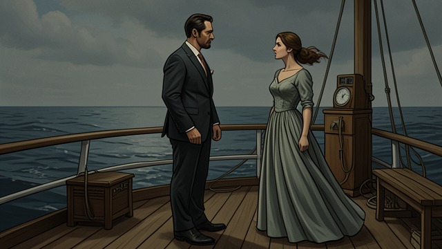 A Chance Acquaintance from "Why Didn't They Ask Evans". A Chance Acquaintance The meeting at sea John Savage meets a beautiful woman calling herself Mrs Templeton while travelling back to England.