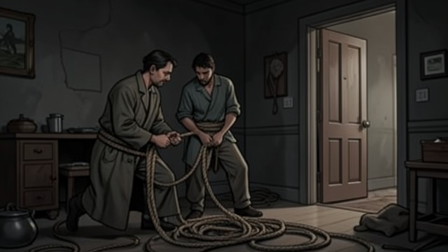 An Escape into the Night from "Why Didn't They Ask Evans". An Escape into the Night A prisoner’s advantage Roger appears bound and under guard, but Bobby, Frankie, and Badger discover that he has escaped by cutting his…