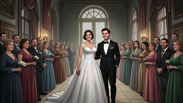 A Lavish Wedding from "Anne of the Island". A Lavish Wedding A public departure Jane marries Mr. Inglis and leaves for a new life marked by a large home and wealth.