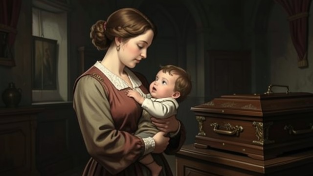 The Funeral Journey from "Anne of Avonlea". The Funeral Journey A Restless Child Marilla brings Davy and Dora home after the funeral.
