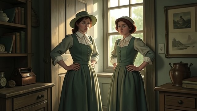 Returning to Green Gables from "Anne of Avonlea". Returning to Green Gables Home as Security Anne Shirley returns to Green Gables eager to share its familiar life with Marilla Cuthbert.