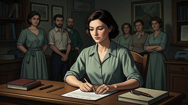 为公众发声,《少女安妮》中的场景。为公众发声 共同发起的事业 安妮协助创立阿冯利村庄改良会,并担任秘书。她学会为公共项目奔走,而不只是想象一个更美好的村庄。 挫折与影响 会堂被漆成蓝色等种种阻碍考验着她的信心,但社区的支持日渐增多。安妮的想法开始影响亲近圈子以外的人。